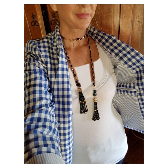J. Crew Jackets & Blazers - JCrew Gingham Blue Campbell Blazer 4
